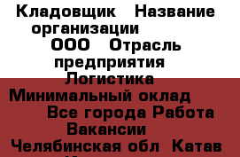 Кладовщик › Название организации ­ O’stin, ООО › Отрасль предприятия ­ Логистика › Минимальный оклад ­ 20 700 - Все города Работа » Вакансии   . Челябинская обл.,Катав-Ивановск г.